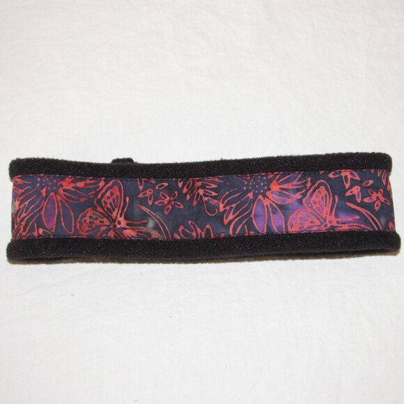 Shred Alert Ski Snowboard Headband Tie Dye Butterfly Floral Womens Adjustable - Picture 1 of 3